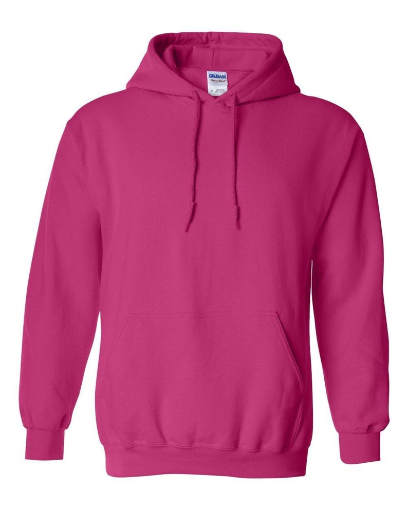 Gildan Heavy Blend Hoodie Classic Sweatshirt, Double-Lined Hood (Preshrunk 50/50 Cotton Polyester, S-5XL, Soft Touch) image 18