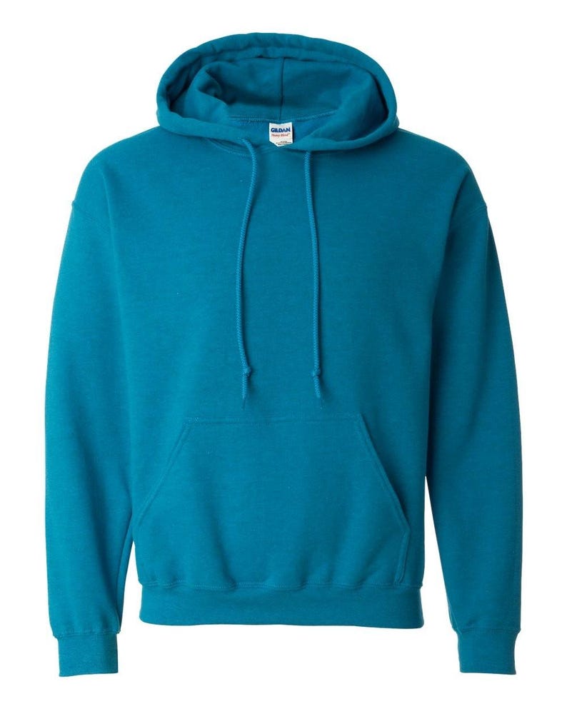 Gildan Heavy Blend Hoodie Classic Sweatshirt, Double-Lined Hood (Preshrunk 50/50 Cotton Polyester, S-5XL, Soft Touch) image 7
