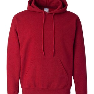 Gildan Heavy Blend Hoodie Classic Sweatshirt, Double-Lined Hood (Preshrunk 50/50 Cotton Polyester, S-5XL, Soft Touch) image 6