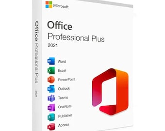 Microsoft Office 2021 Professionnel Plus pour Windows