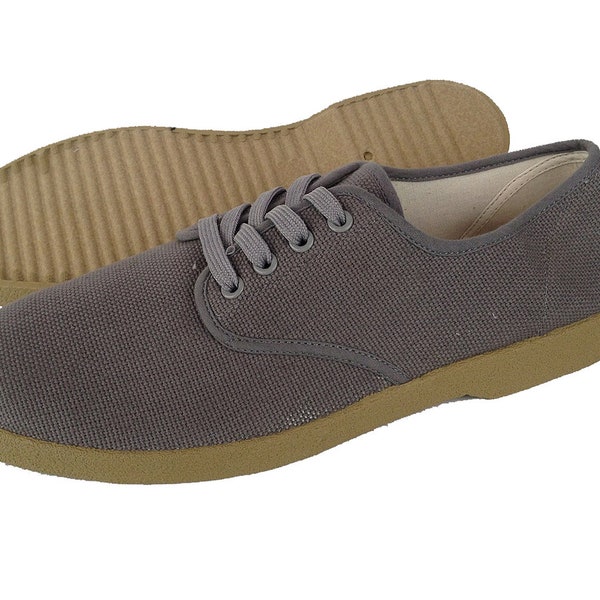 Zig Zag Classic Mens Canvas Wino in Vintage Retro Fashion, Gray Sneaker 7201