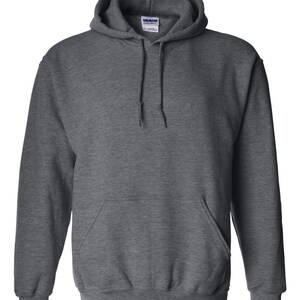 Gildan Heavy Blend Hoodie Classic Sweatshirt, Double-Lined Hood (Preshrunk 50/50 Cotton Polyester, S-5XL, Soft Touch) image 14