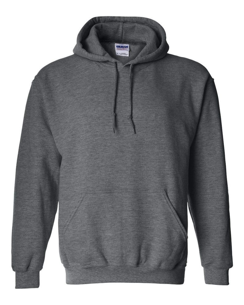 Gildan Heavy Blend Hoodie Classic Sweatshirt, Double-Lined Hood (Preshrunk 50/50 Cotton Polyester, S-5XL, Soft Touch) image 14