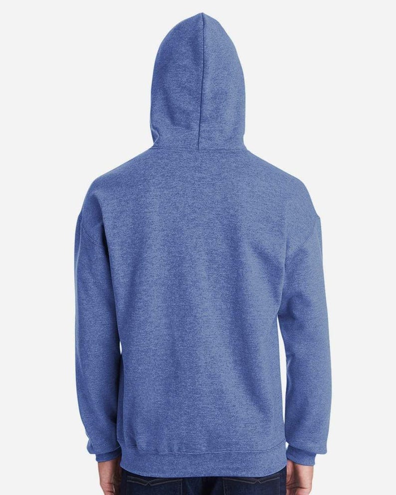 Gildan Heavy Blend Hoodie Classic Sweatshirt, Double-Lined Hood (Preshrunk 50/50 Cotton Polyester, S-5XL, Soft Touch) image 3