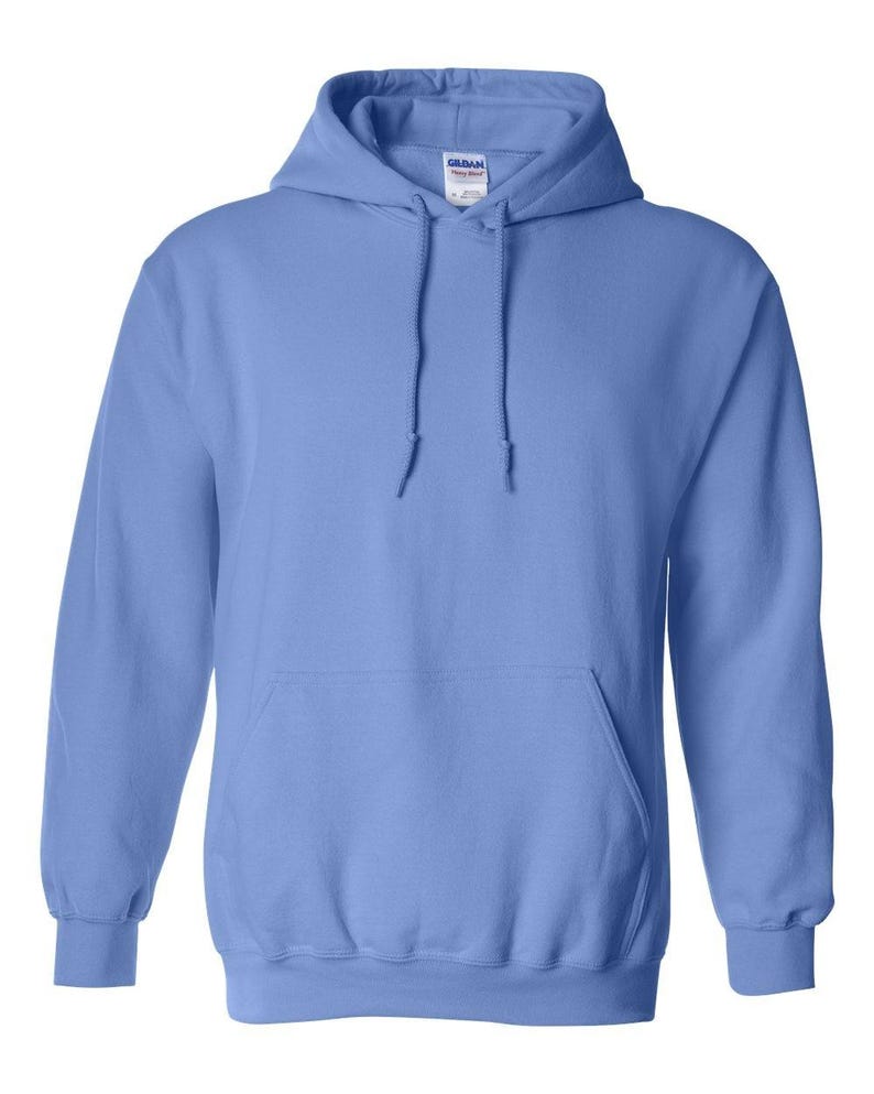 Gildan Heavy Blend Hoodie Classic Sweatshirt, Double-Lined Hood (Preshrunk 50/50 Cotton Polyester, S-5XL, Soft Touch) image 10