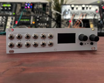 1U Ornament & Crime /// MXMXMX Eurorack Module /// O_c T4.0 /// White Panel