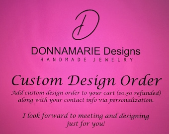 Custom Jewelry Order, Custom, Beads, Jewelry, Order, Custom Order,  Designer Quality, 14K Gold Filled,Sterling Silver,Discounts do not apply