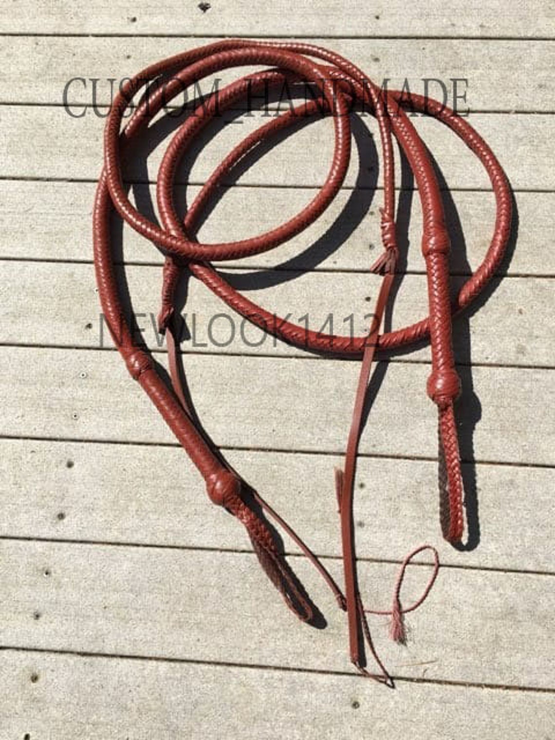 Kangaroo BullWhip kangaroo hide leather 10 Feet Long 12 Plait Etsy