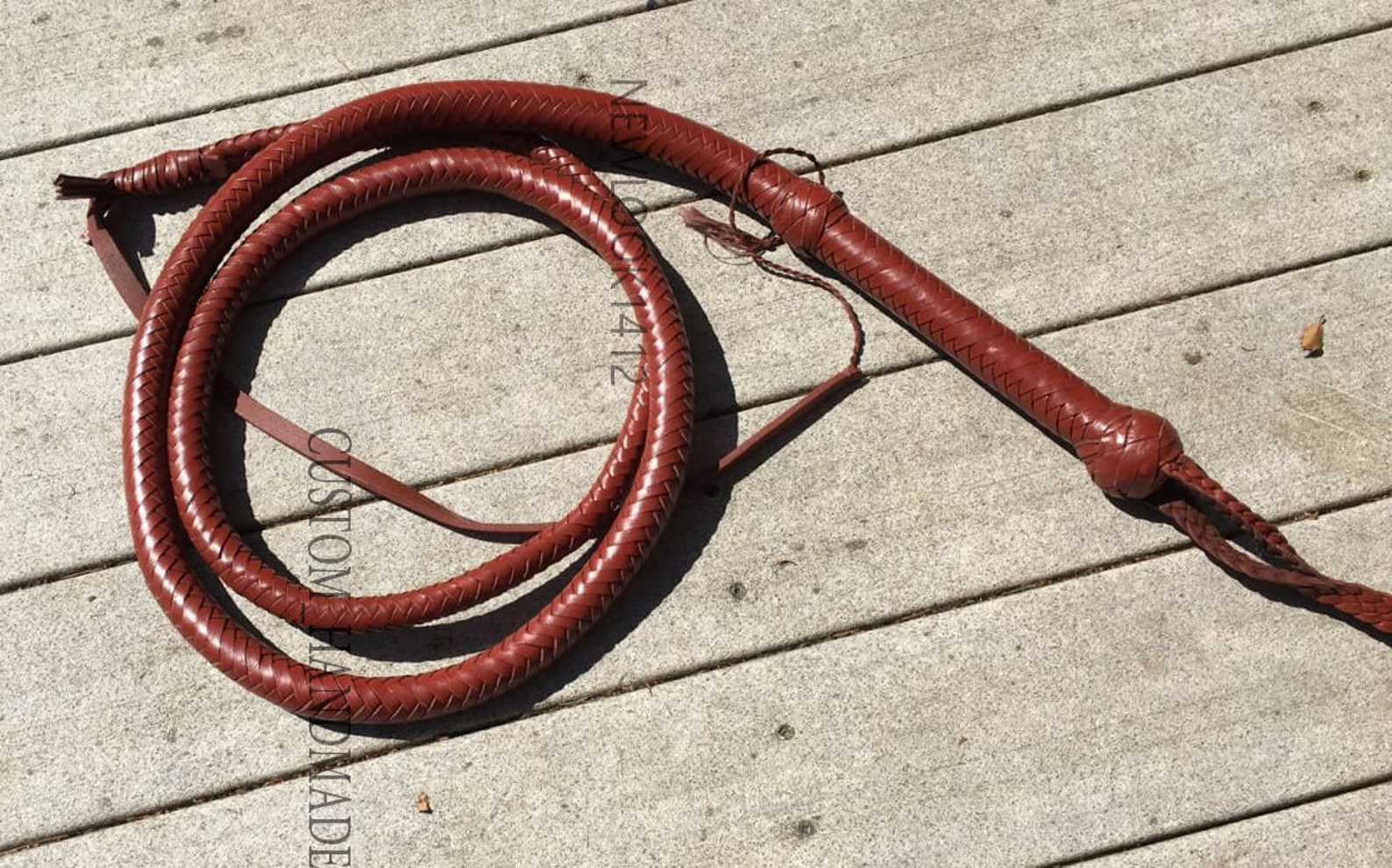 Kangaroo BullWhip kangaroo hide leather 10 Feet Long 12 Plait Etsy