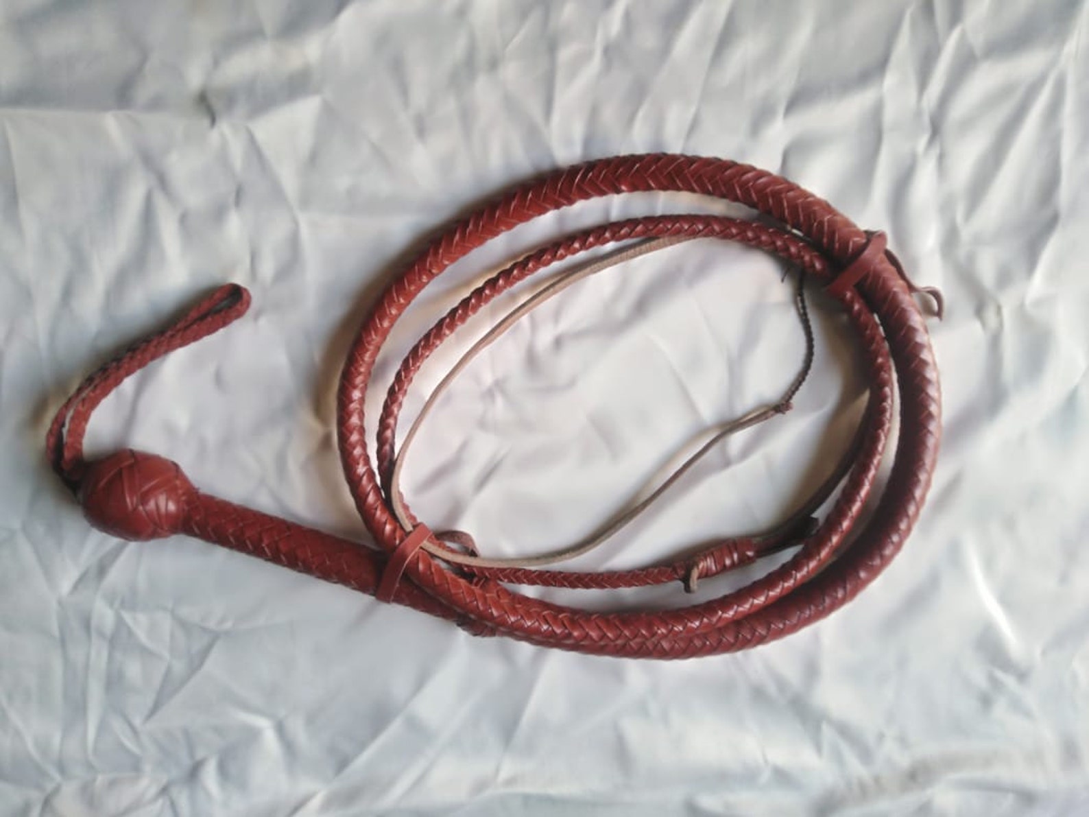 Kangaroo Hide Leather Genuine Kangaroo Leather Bullwhip 4 Feet Etsy