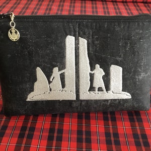 Sassenach Craigh Na Dun is Calling! Toiletry Cosmetic Travel Bag Free Shipping!