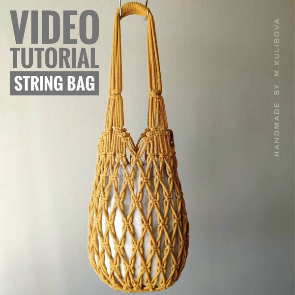 Macrame Bag Pattern - Etsy