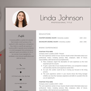 Google Docs Resume Template, Professional Resume Template, Minimalist Resume, Creative resume, Modern Resume template, instant download