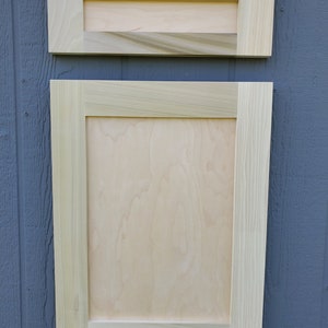 Replacement Poplar Shaker Cabinet Doors 11.00 sq. ft