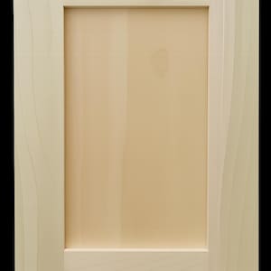 Shaker Style Poplar Cabinet Doors, Custom Wood Replacement Panels, Farmhouse Kitchen Bath