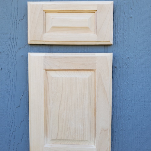 Custom Made Doors Maple Square Raised Style Etsy