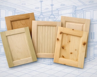 Kitchen Cabinet Doors, Poplar Shaker Style, Home Remodel