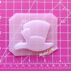 Galna Hattmakaren Flexibel Plast Harts Chokladform ~ 1 st