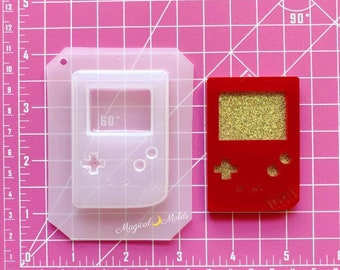 Top Seller ** GameBoy Shaker Flexible Plastic Resin Mold  ~ 1 pc