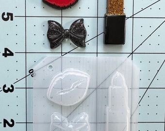 Set di 3 stampi per cioccolato in resina flessibile e sexy ~ 3 pezzi