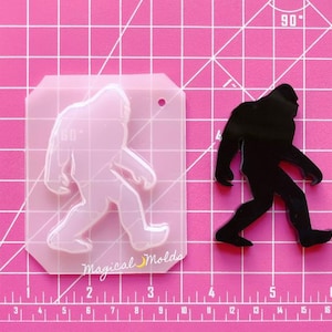 Bigfoot flexibel plasthartschokladform ~1 st