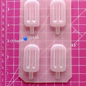 Popsicle Silicone Freshie Mold Silicone Mold Car Freshie Mold Resin Mold  Candle Mold Soap Mold Aroma Bead Mold 