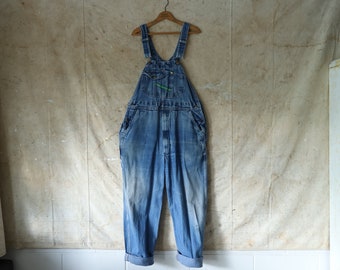 vintage key overalls