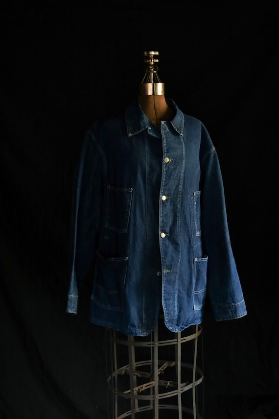 Vintage Osh Kosh Denim Chore Coat