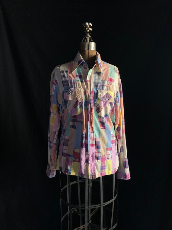 Vintage Patchwork Shirt