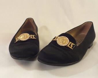 versace loafers womens