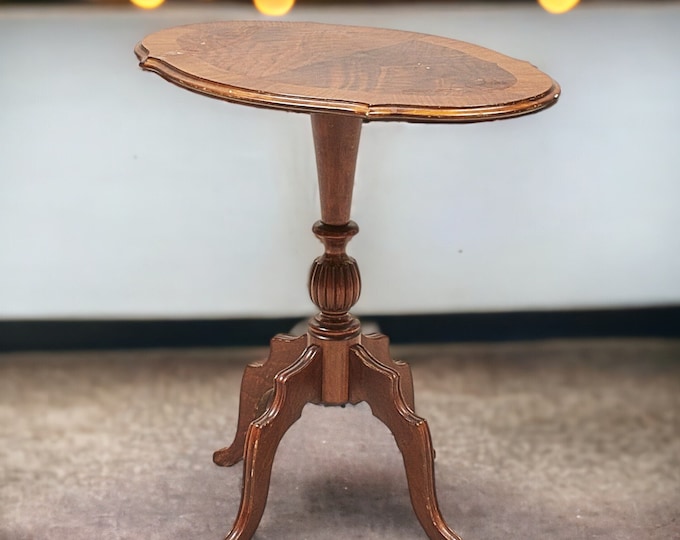 Rococo Style Oval Table Furniture | Vintage Coffee Table | Wood carving