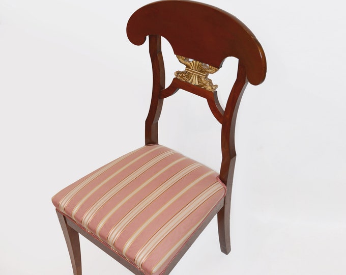 Antique Chair Biedermeier Style 1930s