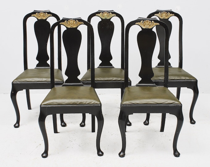 Antique Rococo Oak Wood Chair | Chaises de Style 1800s | Sedia in legno di quercia |  Eichenstuhl | Chaise en chêne