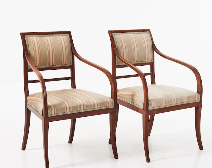 Vintage Armchair Biedermeier Mahogany, Empire, around the start of the 1900s | Vintage original
