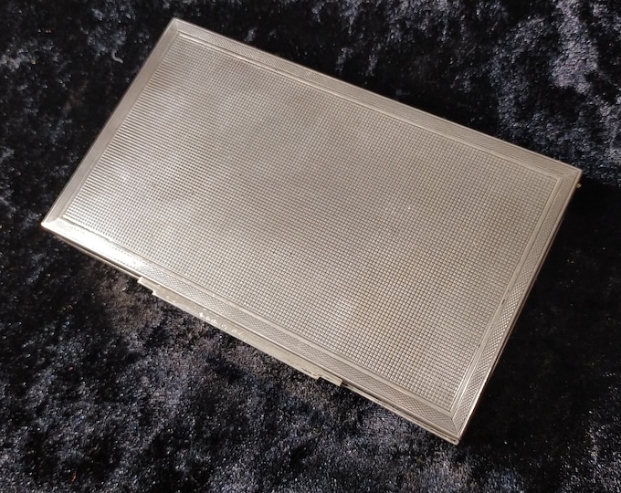 Vintage Silver Box | 12 Oz. 835 Silver  | Length 15 cm; Weight: 340 gr.