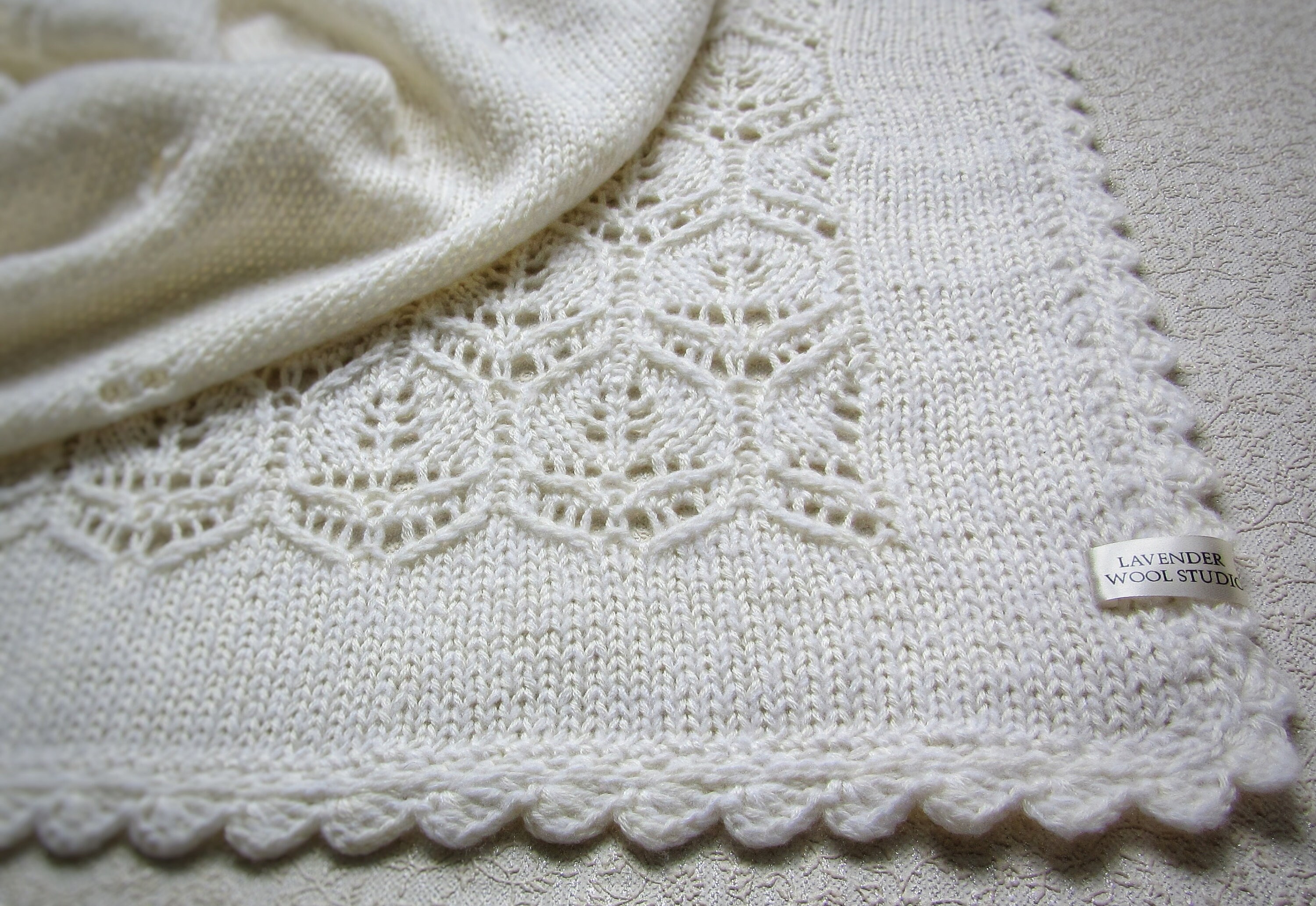 Merino wool knit baby blanket Merino baby blue blanket Etsy