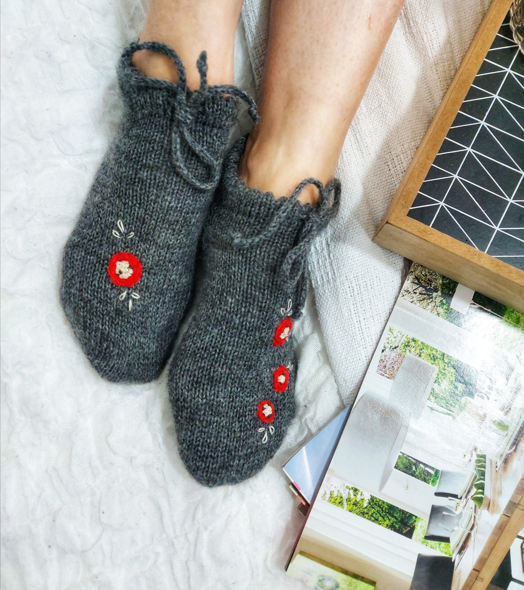 Hand knitted socks mothers day gift gift for mom luxury Etsy