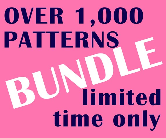 Download Floral Pattern Bundle Watercolor Floral Patterns Shop Etsy