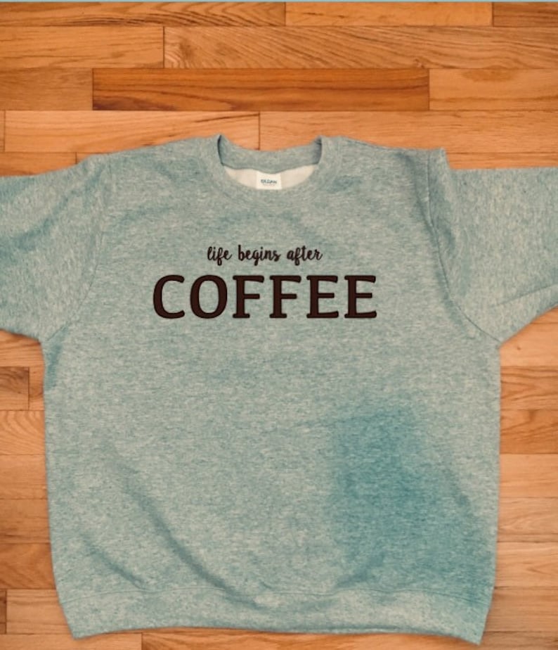 Womens Love Begins After Coffee Cozy Sweater