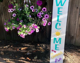 Summer Decor - Summer Sign - Fun Sign - Bright Sign - Bright Decor - Fun Décor - Patio Decor - Patio Sign - Pool Sign - Outdoor Sign