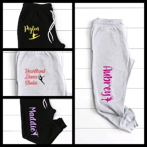 Personalised dance leggings sales