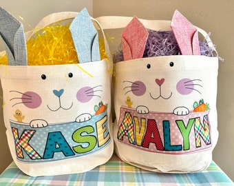 Personalized Easter Baskets  - Easter Basket - Easter Bucket