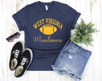 Wvu Shirt - Etsy