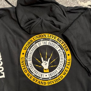 Lineman Shirt - Lineman Hoodie - Union Lineman - Journeyman Lineman Hoodie - Lineman Sweatshirt - Lineman Clothing image 8