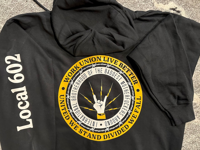 Lineman Shirt - Lineman Hoodie - Union Lineman - Journeyman Lineman Hoodie - Lineman Sweatshirt - Lineman Clothing image 8
