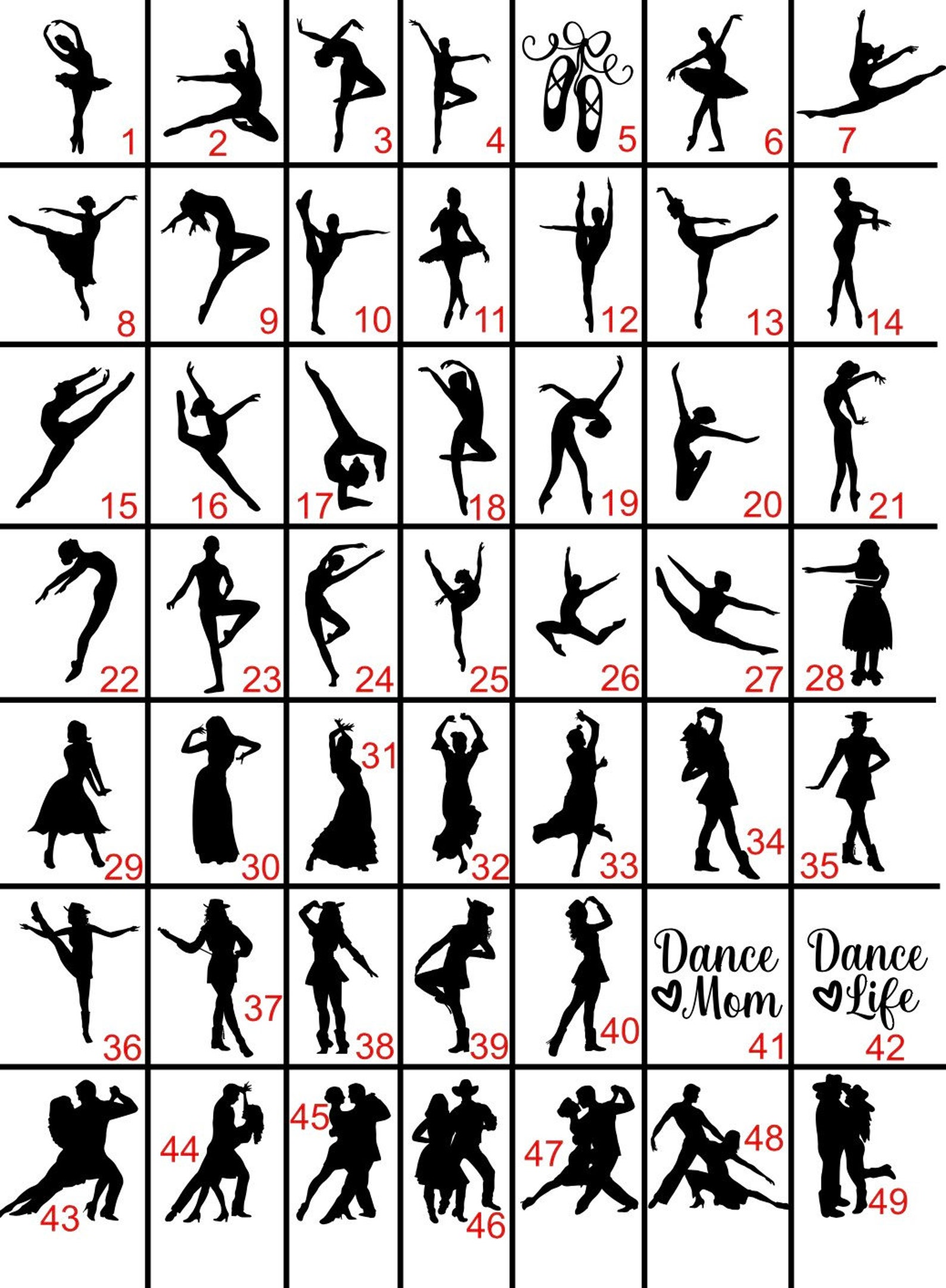 Dance Ornament Jazz Ornament Tap Ornament Ballet - Etsy