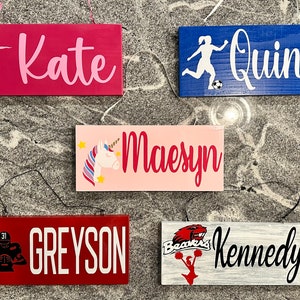 Dorm/Locker/Bedroom Sign