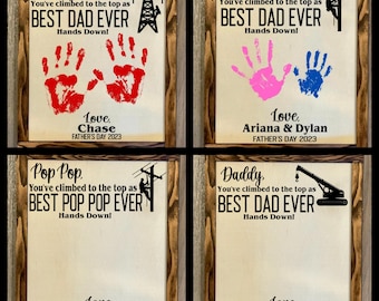 Cartello per la festa del papà per elettricisti - Regalo per elettricisti - Regalo per papà elettricisti - Regalo per la festa del papà