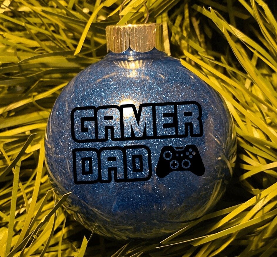 Gamer Ornament Video Game Ornament Gamer Dad Ornament Etsy