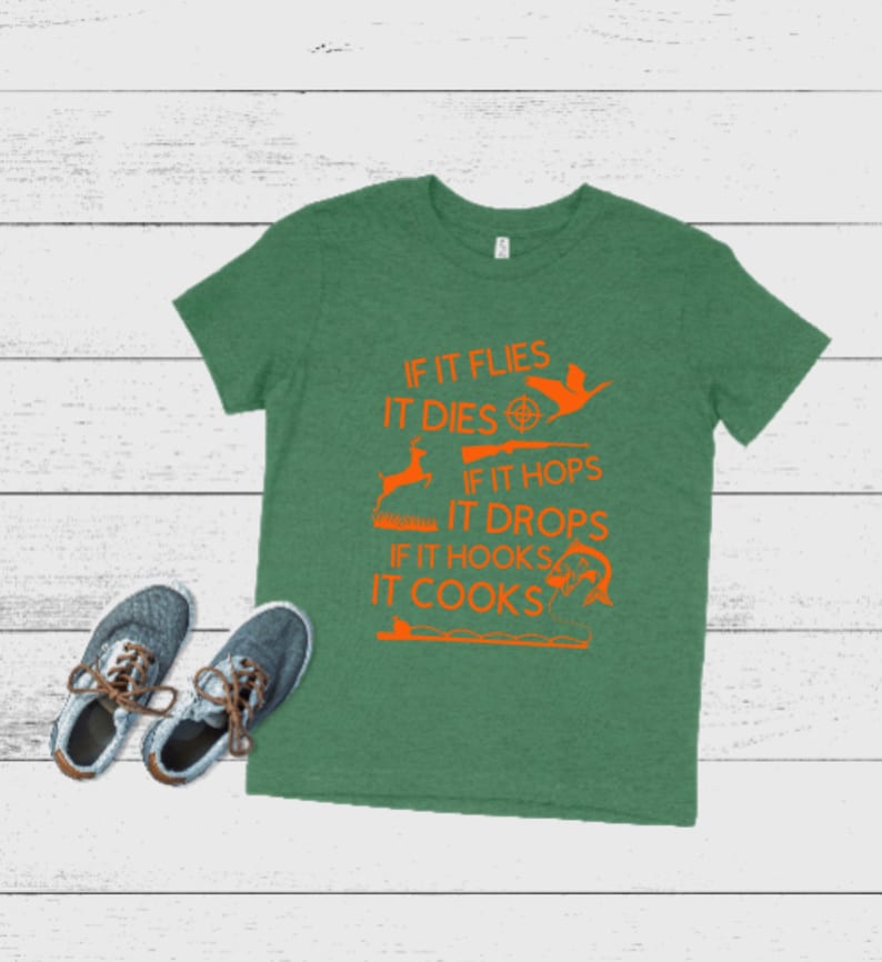 Youth Hunting Shirt Toddler Hunting Shirt Youth Fishing Etsy